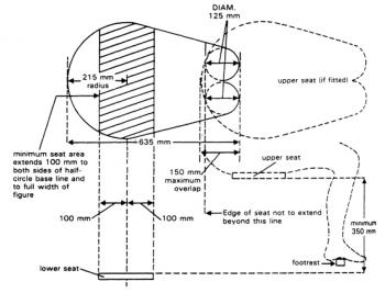Lifeboat embarkation seating arrangements